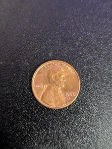 1980 D - Lincoln Memorial Penny - BU - Picture 1 of 2