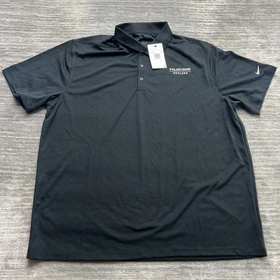 Camisa Polo Nike Talla XXL Para Hombres Golf Nucor Skyline Dri-Fit Manga Corta Negra Nueva con Etiquetas Foto 1 de 4