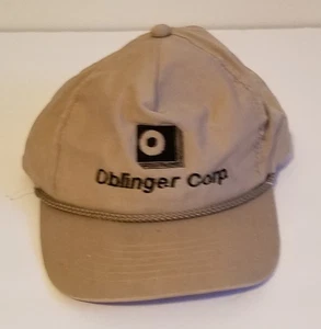 Vintage usato, Oblinger Corp. Cappello snapback beige.   - Foto 1 di 3