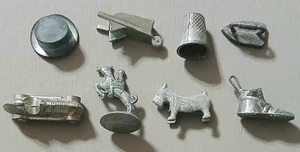 Monopoly 1961 Game Replacement Part - Metal Tokens - Bild 1 von 1