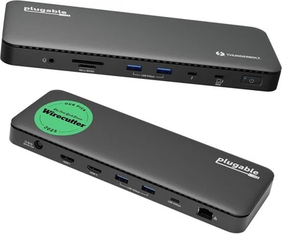 Plugable Thunderbolt 4 Dock for 8K Monitor 96W Charging TBT4-UD5 - Image 1 of 4