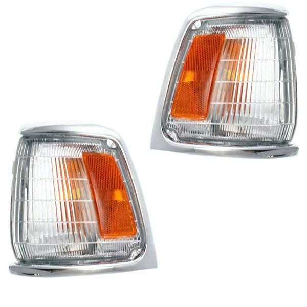 For 89-91 Toyota Pickup Truck 2WD Corner Turn Signal Park Light Lamp Set Pair - Image 1 of 4