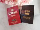 Jean Paul Gaultier ^ Scandal + Le Male Le Parfum Intense 2x 1.5ml Samples Set 