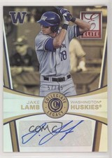 2015 Panini Elite Collegiate Legacy Signatures /75 Jake Lamb #23 Rookie Auto RC