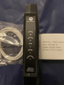 Motorola SURFboard Cable Modem Model: # SB5101U With Power Cord and cable new - Picture 1 of 4