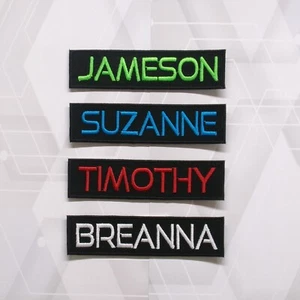 Name Tapes, Military Nametapes, Custom Name Patches, Embroidered Name Tags - Picture 1 of 10