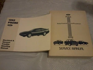 1992 FORD PROBE WORKSHOP & ELECTRICAL/ VACUUM TROUBLESHOOTING MANUALS - Bild 1 von 7