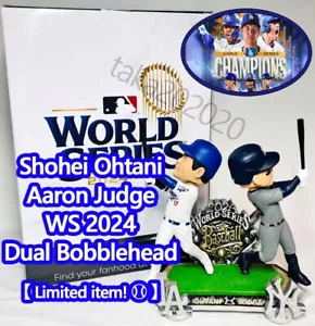 Special DEAL! Shohei Ohtani & Aaron Judge 2024 World Series Bobblehead - Picture 1 of 11