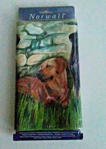 NORWALL TM75051V Lot 2A Lab Retrievers Prepasted Washable WallCovering Border - Picture 1 of 6