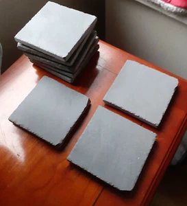 Hand Made Tile Coasters, 4", Pair (2 coasters) - Picture 1 of 1