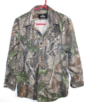 RedHead Bass Pro Youth Shirt Camo Realtree Hardwoods Extra Large Long Sleeve - Image 1 of 3