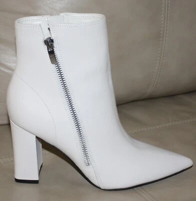 Mark Fisher MFGABBLE Women's Leather Upper Ankle Boot Off-White Size 7 M - Image 1 of 4