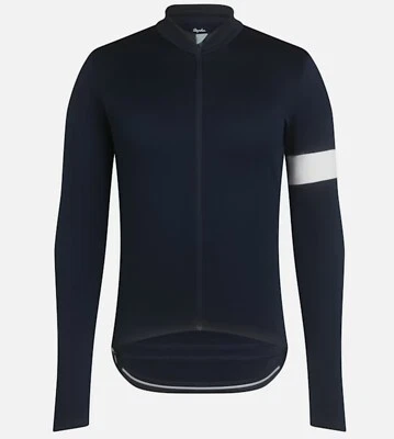 Rapha Classic Long Sleeve Jersey - Medium M - Navy - Midweight/cycling RRP £150 - Image 1 of 4