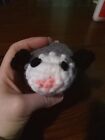 Handmade Crochet Chonky Opossum Plush Squish