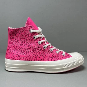 Converse Chuck 70 Hi My Story Pink M4/W5 Skate Shoes Sneakers 170353C - Picture 1 of 15