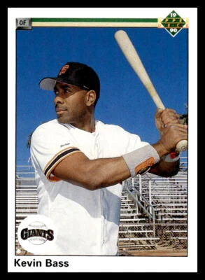 1990 Upper Deck  Kevin Bass #793 San Francisco Giants Baseball Card - Image 1 of 2