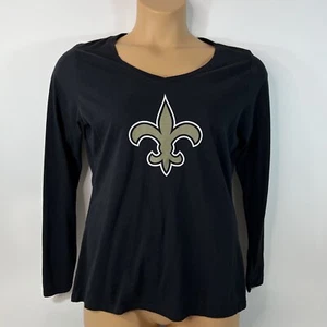 Fanatics NFL New Orleans Saints Alvin Kamara 41 T-Shirt Black Women’s Medium M - Picture 1 of 3