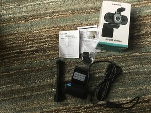 LarmTek Full HD webcam 1080p video camera with webcam cover,USB webcam - Afbeelding 1 van 4