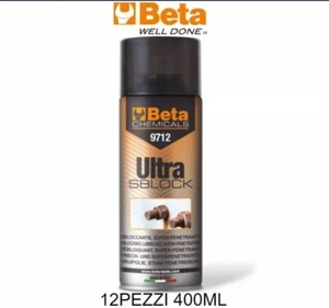 SVITOL BETA SBLOCCANTE SPRAY PROTETTIVO LUBRIFICANTE ANTIRUGGINE 12PEZZI 400ML - Foto 1 di 2