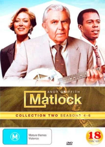 Matlock - Season 4-6 NEW PAL/NTSC Cult 18-DVD Boxset Andy Griffith - Picture 1 of 1