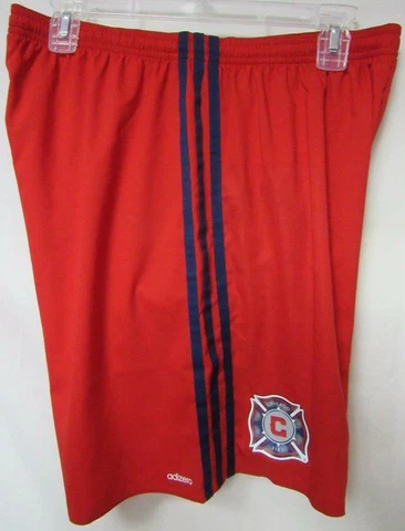 Chicago Fire Men's Size Large Adidas Climacool Adizero Shorts Red A1 108 Cover
