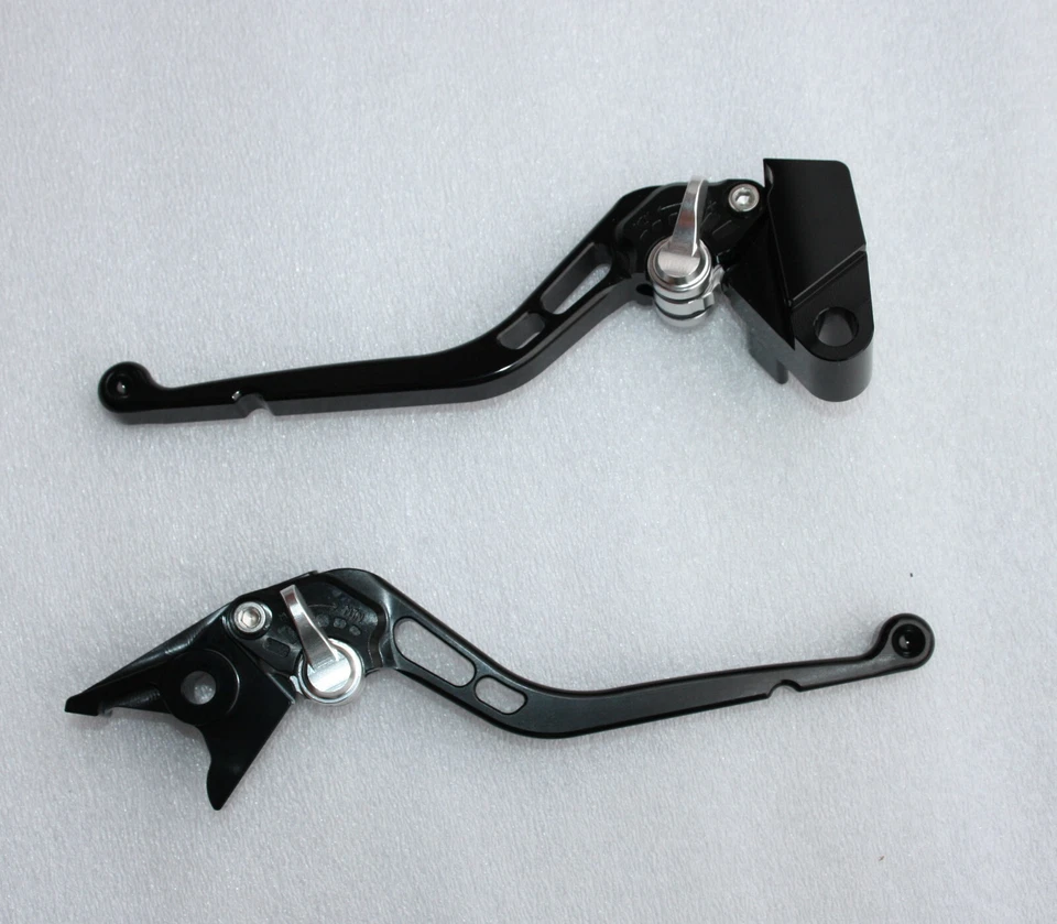 Evo Brake Clutch Levers Suzuki Bandit GSF 650 1200 1250 Black Silver - Изображение 1 из 1