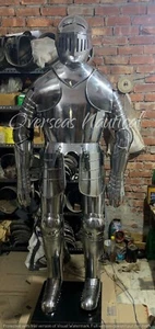 Full Body Armor Knight Suit Medieval Gothic Wearable Of Larp Armour Combat Suit - Picture 1 of 6