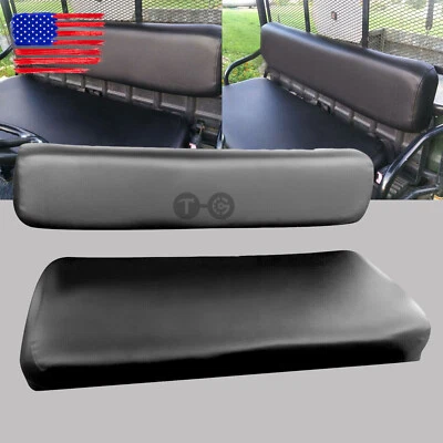 For Kawasaki Mule 2500 2510 3000 3010 Seat Cover UTV Diesel 4X4 Black Covers - Изображение 1 из 4