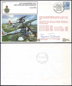 FF19b 60th Ann of the 1st RAF Pageant Signed by Sqn. Ldr. R. Thilthorpe (A) - Picture 1 of 1