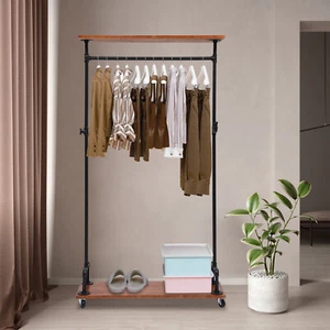 Heavy-Duty Clothes Rack Stand Clothing Display Rack Home Store Organization - Picture 1 of 12