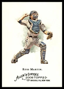 2008 Topps Allen & Ginter's - #195 Russell Martin - Picture 1 of 2