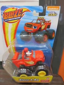 BLAZE & AJ Diecast Nickelodeon Blaze & The Monster Machines - Nuevo en caja - ENVÍO GRATUITO - Imagen 1 de 5