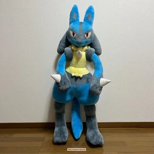 Pokemon Center Online Limited Life Size Lucario Jumbo Plush 1/1 Scale 120cm Used - Picture 1 of 6