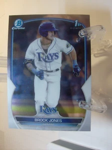 2023 Bowman Chrome Prospects #BCP-115 - Brock Jones - Tampa Bay Rays  23-645 - Picture 1 of 2