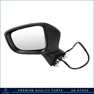 ? For 2016-18 Toyota YARIS IA Manual Fold Black Power Driver Side Mirror - Picture 1 of 13