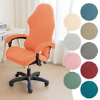 Office Seats Case Gaming Chair Covers Universal Swivel Solid Color Home Decor