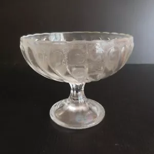 Coupe verre cristal dessert vintage art déco table maison design France N5807 - Imagen 1 de 12