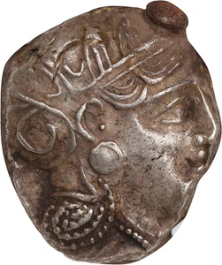 CA 393-294 BC ATTICA ATHEN AR TETRADRACHME (17,21 GRAMM) NGC CH XF 3/5-1/5 - Bild 1 von 4