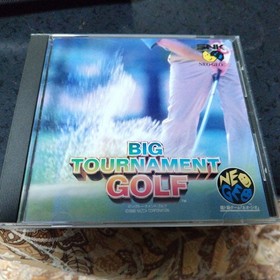 NEOGEO  CD CDZ  Big Tournament Golf - neo turf masters SNK NEO GEO SPINE CARD