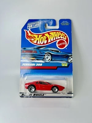 1997 Hot Wheels Ferrari 308 Red Collector Number #816 New - Image 1 of 4