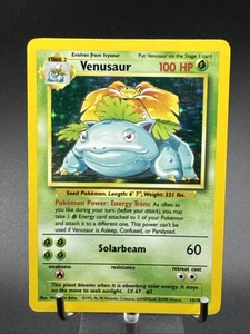 Pokémon Venusaur 15/102 BS Base Set Unlimited - Picture 1 of 24