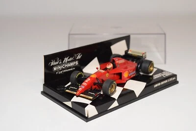 A91 1:43 MINICHAMPS 430 96092 FERRARI F1 RACING CAR E. IRVINE LANCIO 1996 VNMIB - Immagine 1 di 4