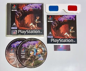 Heart Of Darkness - PS1 Complet Version Allemande Lunette 3D PlayStation Sony - Picture 1 of 4