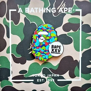 ⚡RAR⚡ PINTRILL x A BATHING APE Ape Head Bape Pin *BRANDNEU* LE TOKYO JAPAN 🐵 - Bild 1 von 3