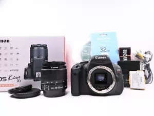 Mint Canon EOS Kiss X5 Rebel T3i 600D 18.0MP Digital Camera Lens Kit SC 2163 - Picture 1 of 19