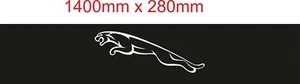 Jaguar Car Decal | Sun Strip | Car Accessories | Windshield Decal | Car Stickers - Picture 1 of 4