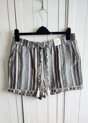 Papaya Stripe Shorts Size 14 - Image 1 of 2