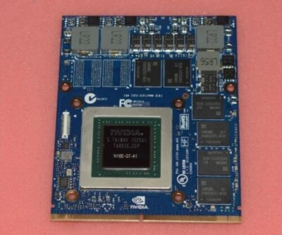Nvidia GeForce GTX 970M Video Graphics Card 6GB DDR5 for Dell HP MSI Clevo GPU - Image 1 of 3