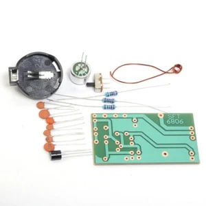 Learning DC Adjustable Microphone DIY Kit FM Stereo Radio Module 88-108MHz - Picture 1 of 13