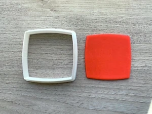 Cortador de galletas cuadrado convexo fondant joyería mini pendiente de arcilla cortador geométrico - Imagen 1 de 1